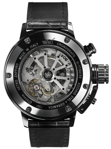 U-Boat Watch Flightdeck 50 CA Black Ceramic Shiny 7387 Watch | Jura Watches