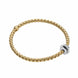 Fope Eka 18ct Yellow Gold 0.15ct Diamond Bracelet, 754B/BBR.
