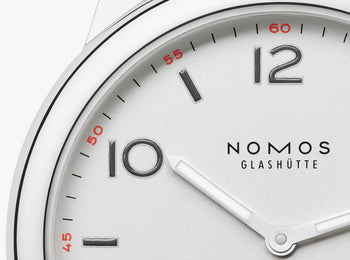 Nomos Glashutte Club Automat Datum Sapphire Crystal Watch