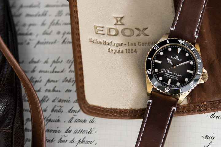 Edox Watch Skydiver Military Limited Edition
