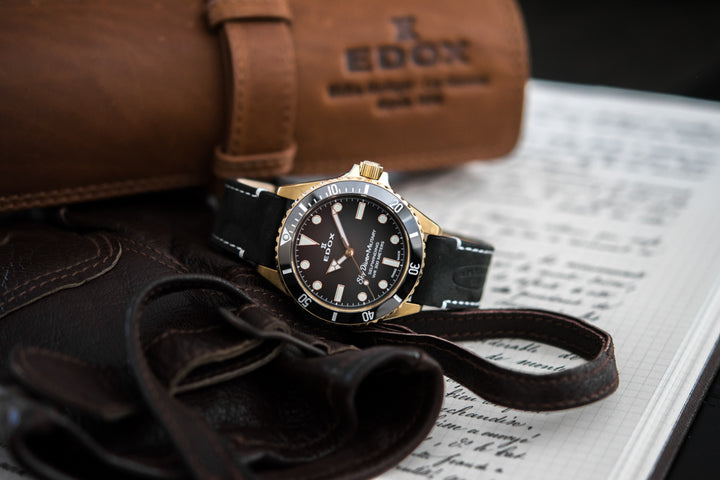 Edox Watch Skydiver Military Limited Edition