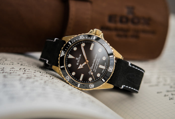 Edox Watch Skydiver Military Limited Edition