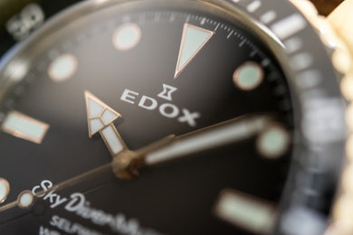 Edox Watch Skydiver Military Limited Edition
