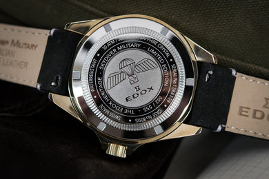 Edox Watch Skydiver Military Limited Edition