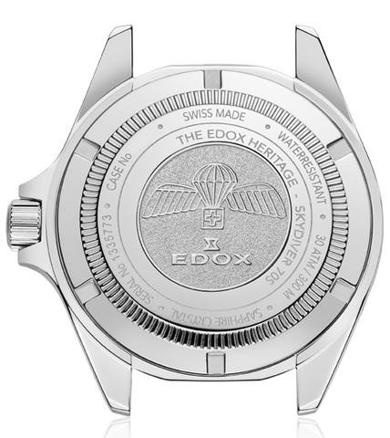 Edox Watch Skydiver 70's Automatic 3 Hands D