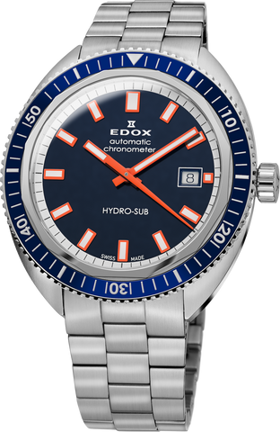 Edox Watch Hydro-Sub 1965 Limited Edition 80128 3BUM BUIO