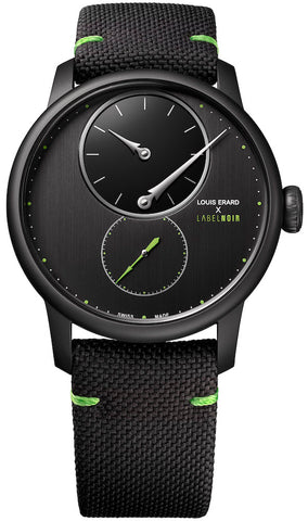 Louis Erard Watch Le Regulateur Louis Erard x Label Noir Limited Edition 85237NN57.BAT02