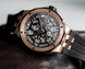 Edox Delfin Mecano 3 Hands Skeleton Watch