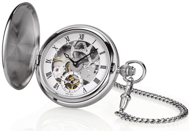 Tissot Pocket Watch Bridgeport Mechanical Skeleton