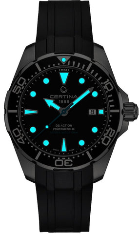 Certina Watch DS Action Diver Powermatic 80 Sea Turtle Conservancy Special Edition