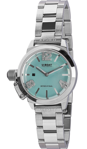 U-Boat Watch Classico Lady 30 Aquamarine 8900.