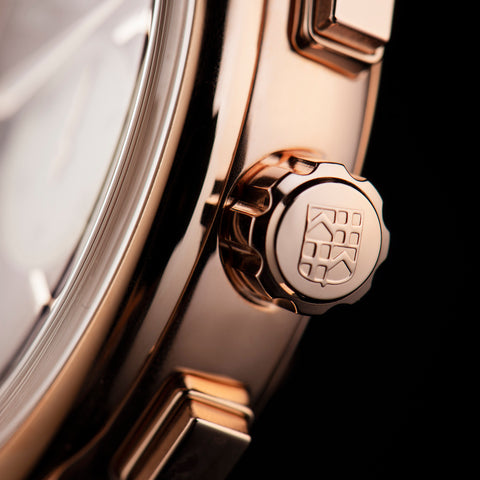 Frederique Constant Watch Flyback Chrono Gold