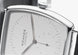 Nomos Glashutte Lux Hell White Gold Sapphire Crystal Watch