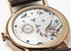 Nomos Glashutte Watch Lambda Rose Gold Zeiger Geblaut Sapphire Crystal