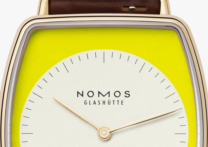 Nomos Glashutte Lux Cicada Sapphire Crystal Watch