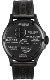 U-Boat Darkmoon 44 Black Curve PVD Watch D