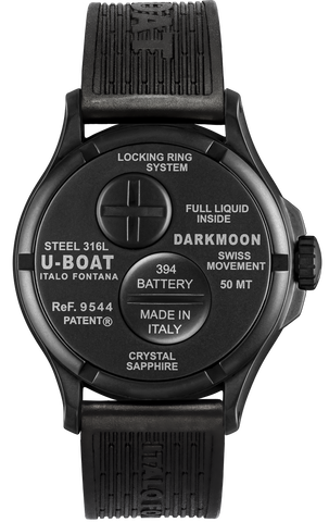 U-Boat Watch Darkmoon 44 Black Curve PVD