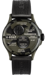 U-Boat Darkmoon 40 Camouflage Black Curve Watch