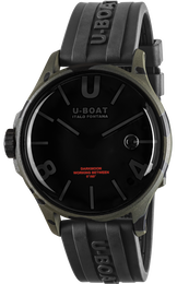 U-Boat Watch Darkmoon 44 Camouflage Black Curve Grey 9553