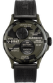 U-Boat Darkmoon 44 Camouflage Black Curve Grey Watch D