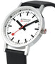 Mondaine Classic Vegan Grape Leather Watch