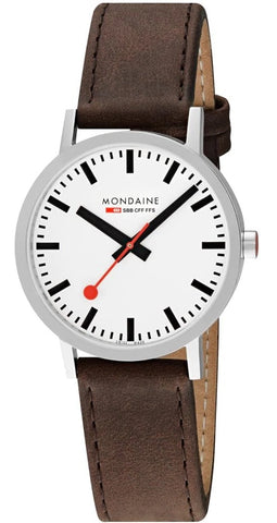 Mondaine Watch Classic Grape Leather A660.30360.11SBGV