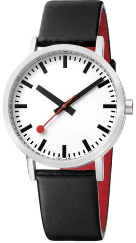 Mondaine Watch Classic Pure Grape Leather A660.30360.16OMV