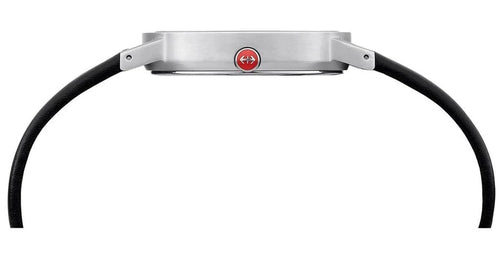 Mondaine Classic Vegan Pure Grape Leather Watch