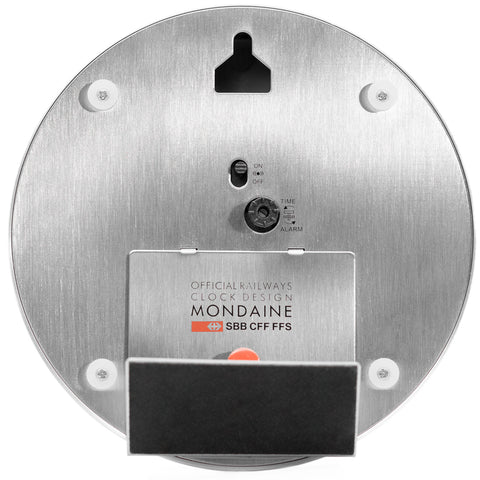 Mondaine Mini Desk Clock 12.5cm D