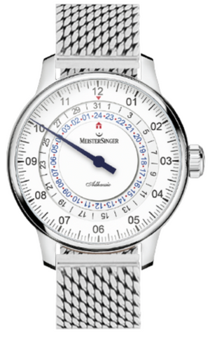 MeisterSinger Watch Adhaesio Milanaise Bracelet AD901 Milanaise Bracelet