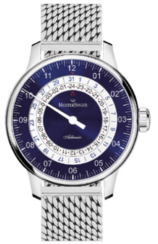MeisterSinger Watch Adhaesio Milanaise Bracelet AD908 Milanaise Bracelet