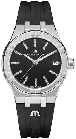 Maurice Lacroix Watch Aikon Quartz Black Sunray AI1106-SS000-350-2