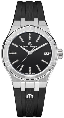Maurice Lacroix Watch Aikon Quartz Black Sunray AI1106-SS000-350-2