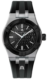 Maurice Lacroix Watch Aikon Quartz TIDE FIBA Cool Grey Black Special Edition AI2008-20YZ0-200-0