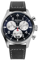 Alpina Watch Startimer Pilot Quartz Chronograph Big Date AL-372NS4S6
