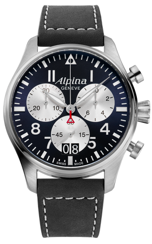 Alpina Watch Startimer Pilot Quartz Chronograph Big Date AL-372NS4S6