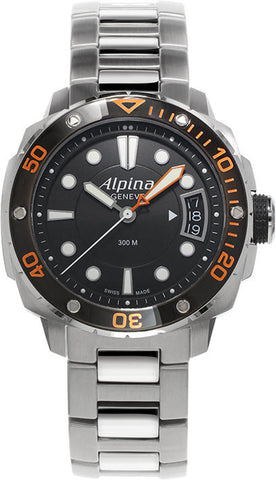 Alpina Watch Seastrong Lady Diver 300 Orange AL-240LBO3V6B
