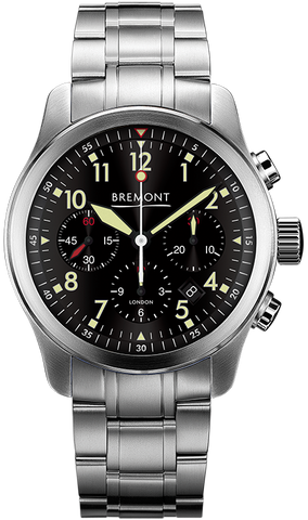 Bremont Watch ALT1-P2 Black Bracelet ALT1-P2/BK/BR