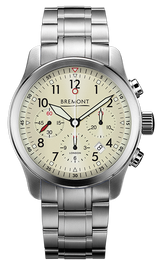 Bremont Watch ALT1-P2 Cream Bracelet ALT1-P2/CR/BR