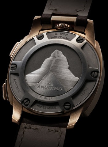 Anonimo Watch Militare Alpina Camouflage Green Limited Edition