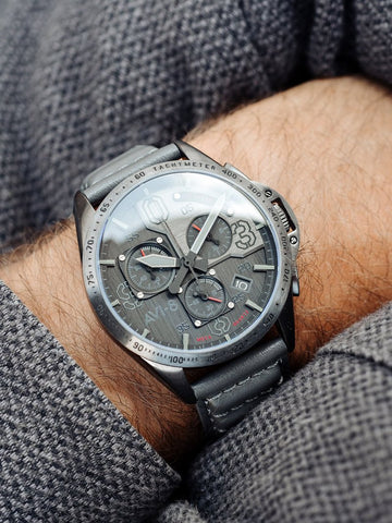 AVI-8 Watch P-51 Mustang Blakeslee Chronograph D