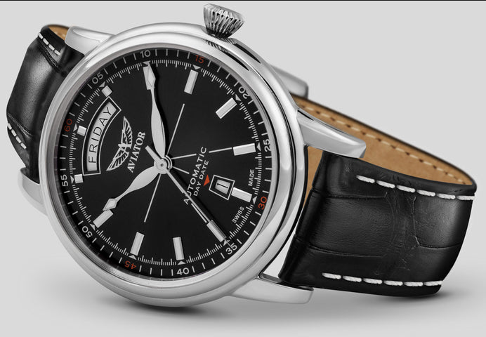 Aviator Vintage Douglas Day Date