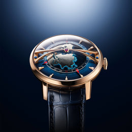 Arnold & Son Watch Globetrotter Gold Limited Edition