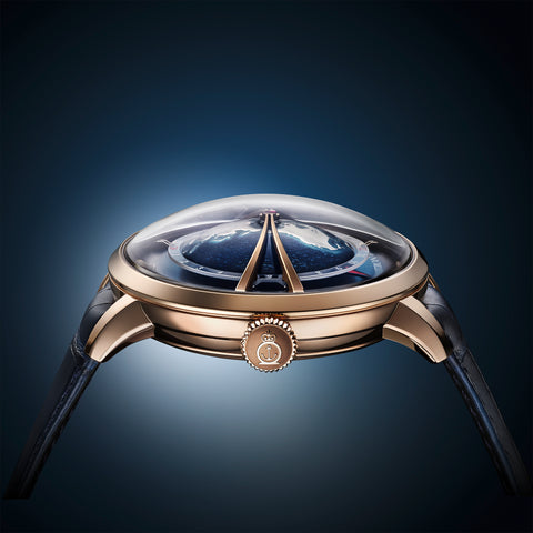 Arnold & Son Watch Globetrotter Gold Limited Edition