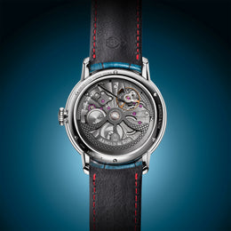 Arnold & Son Globetrotter Steel Opaline Limited Edition Watch