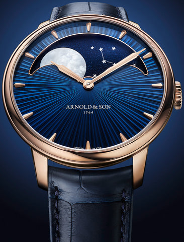 Arnold & Son Perpetual Moon 41.5 Red Gold Watch