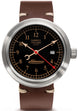 Allemano Watch Day Black Brushed Case DAY-A1919-NP-P-B-M