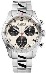 Alpina Watch Startimer Pilot Automatic Chronograph Big Date AL-372WB4S26B