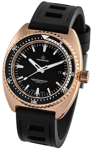Aquadive Watch Bathyscaphe Bronze MKII Limited Edition BRBL
