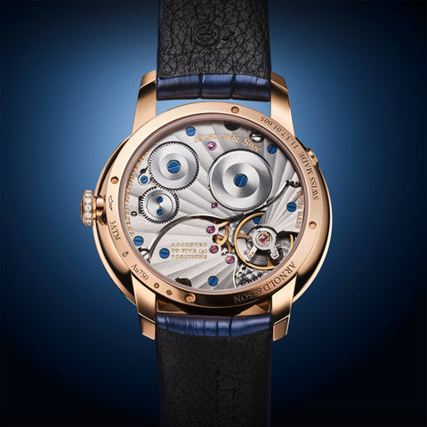 Arnold & Son Watch Perpetual Moon 38 Rose Gold